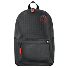 Рюкзак BRAUBERG ENERGETIC универсальный, эргономичный, "Recycle", черный\серый, 43х30х16 см, 270796 Рюкзак BRAUBERG ENERGETIC универсальный, эргономичный, "Recycle", черный\серый, 43х30х16 см, 270796 - фото 2