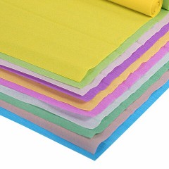 Бумага гофрированная/креповая, 32 г/м2, 50х250 см, НАБОР 10 рулонов, пастель, BRAUBERG, 112557 - фото 7