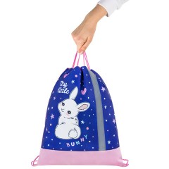 Мешок для обуви ЮНЛАНДИЯ, плотный, светоотражающая полоса, 46х36 см, "Fluffy tail", 272409 Мешок для обуви ЮНЛАНДИЯ, плотный, светоотражающая полоса, 46х36 см, "Fluffy tail", 272409 - фото 5