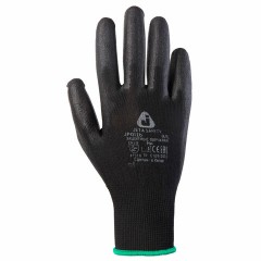 Перчатки нейлоновые JETA SAFETY, полиуретановое покрытие, КОМПЛЕКТ 12 пар, размер 10 (XL), черные, JP011b, JP011b-XL Перчатки нейлоновые JETA SAFETY, полиуретановое покрытие, КОМПЛЕКТ 12 пар, размер 10 (XL), черные, JP011b, JP011b-XL - фото 2