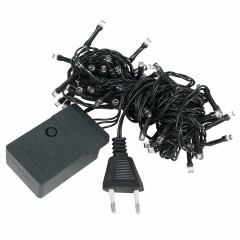 Электрогирлянда-нить комнатная "Стандарт" 5 м, 50 LED, теплый белый свет, 220 V, контроллер, ЗОЛОТАЯ СКАЗКА, 591343 Электрогирлянда-нить комнатная "Стандарт" 5 м, 50 LED, теплый белый свет, 220 V, контроллер, ЗОЛОТАЯ СКАЗКА, 591343 - фото 3