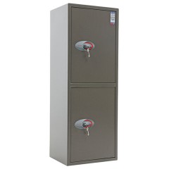 Сейф AIKO "ТМ-120/2Т", 1200х440х355 мм, 51 кг, 2 отделения, ключевые замки, трейзер, 2 полки - фото 3