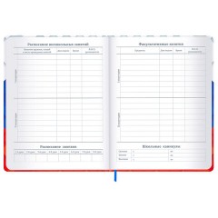 Дневник 1-11 класс 48 л., твердый, BRAUBERG, матовая ламинация, резинка, закладка-ляссе, с подсказом, "Герб", 107238 - фото 11