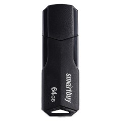Флеш-диск 64 GB SMARTBUY Clue, USB 2.0, черный, SB64GBCLU-K Флеш-диск 64 GB SMARTBUY Clue, USB 2.0, черный, SB64GBCLU-K - фото 3