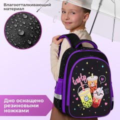 Ранец BRAUBERG KIDS STANDARD, 2 отделения, "Смузи", 36х28х14 см, 274426 - фото 12