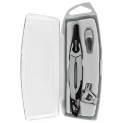 Готовальня BRAUBERG ULTRA, 4 предмета: циркуль 135 мм, запасные грифели, насадка, графитовый цвет, 210821 Готовальня BRAUBERG ULTRA, 4 предмета: циркуль 135 мм, запасные грифели, насадка, графитовый цвет, 210821 - фото 12