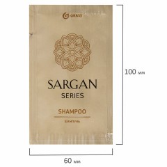 Шампунь одноразовый 10 мл, КОМПЛЕКТ 500 шт., GRASS SARGAN, саше, флоупак, 125208 Шампунь одноразовый 10 мл, КОМПЛЕКТ 500 шт., GRASS SARGAN, саше, флоупак, 125208 - фото 4