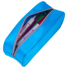 Пенал-косметичка BRAUBERG, мягкий, "KING SIZE BLUE", 20х8х9 см, 229018 Пенал-косметичка BRAUBERG, мягкий, "KING SIZE BLUE", 20х8х9 см, 229018 - фото 4