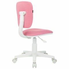 Кресло детское BRABIX "Joy MG-204W", без подлокотников, пластик белый, ткань TW, розовое, 533011 Кресло детское BRABIX "Joy MG-204W", без подлокотников, пластик белый, ткань TW, розовое, 533011 - фото 5