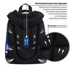 Ранец BRAUBERG PREMIUM, 2 отделения, с брелком, "Digital lava", СВЕТЯЩИЙСЯ, 38х29х16 см, 272015 Ранец BRAUBERG PREMIUM, 2 отделения, с брелком, "Digital lava", СВЕТЯЩИЙСЯ, 38х29х16 см, 272015 - фото 13
