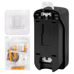 Дозатор для жидкого мыла LAIMA PROFESSIONAL PREMIUM BLACK, НАЛИВНОЙ, 0,5 л, черный, ABS-пластик, 609518 - фото 5