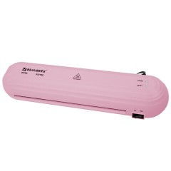 Ламинатор BRAUBERG ULTRA PM235P, РОЗОВЫЙ, формат A4, толщина пленки 60-150 мкм, скорость 30 см/мин, 532186 - фото 2