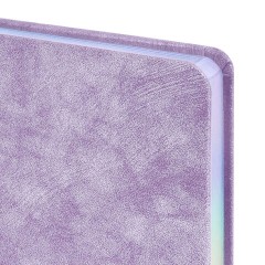 Ежедневник датированный 2026 А5 138х213 мм, BRAUBERG "Ice", под кожу, сиреневый, 117392 - фото 4