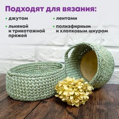 Донышки деревянные для вязания круглые, 10 штук, диаметр 10 см, BRAUBERG HOBBY, 665316 Донышки деревянные для вязания круглые, 10 штук, диаметр 10 см, BRAUBERG HOBBY, 665316 - фото 8