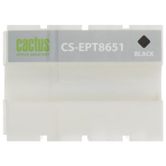 Картридж струйный CACTUS (CS-EPT8651) для Epson WF5190/5690, черный - фото 4