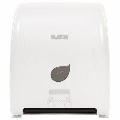 Диспенсер для полотенец в рулонах LAIMA PROFESSIONAL ECO (Система H1), механический, белый, ABS-пластик, 606550 Диспенсер для полотенец в рулонах LAIMA PROFESSIONAL ECO (Система H1), механический, белый, ABS-пластик, 606550 - фото 2