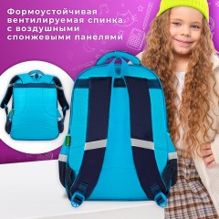 Рюкзак BRAUBERG KIDS FLOSSY, 2 отделения, 3 кармана, "Sky girl", 3D-панель, 40х28х18 см, 273179 Рюкзак BRAUBERG KIDS FLOSSY, 2 отделения, 3 кармана, "Sky girl", 3D-панель, 40х28х18 см, 273179 - фото 11