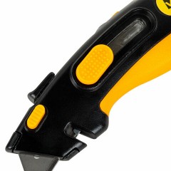 Нож универсальный мощный, BRAUBERG METALLIC PRO, автофиксатор, функция автовозврата, 238737 Нож универсальный мощный, BRAUBERG METALLIC PRO, автофиксатор, функция автовозврата, 238737 - фото 7