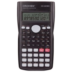 Калькулятор инженерный CROMEX (КРОМЕКС) СX-240BK (155х80 мм), 240 функций, 10+2 разрядов, черный, 273832