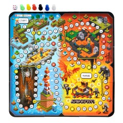 Игра настольная "Кубикрафт пиксельное приключение 10 в 1", 10 КОР, 5985 - фото 12