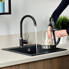 Чайник SCARLETT SC-EK27G88, 1,8 л, 1800 Вт, закрытый нагревательный элемент, стекло, черный - фото 9