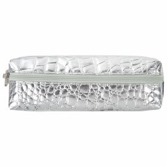Пенал-косметичка BRAUBERG, "крокодиловая кожа", 20х6х4 см, "Ultra silver", 270851 Пенал-косметичка BRAUBERG, "крокодиловая кожа", 20х6х4 см, "Ultra silver", 270851 - фото 2
