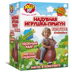 Попрыгун надувной "Лошадка", 57х28х50 см, ПВХ, насос, JOLLY JOT (ДЖОЛЛИ ДЖОТ), 666123 - фото 3