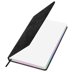 Ежедневник датированный 2026 А5 138х213 мм, BRAUBERG "Ice", под кожу, черный, 117393 - фото 3