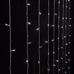 Электрогирлянда-занавес комнатная "Штора" 3х3 м, 196 LED, холодный белый свет, 220 V, ЗОЛОТАЯ СКАЗКА, 591353 Электрогирлянда-занавес комнатная "Штора" 3х3 м, 196 LED, холодный белый свет, 220 V, ЗОЛОТАЯ СКАЗКА, 591353 - фото 3