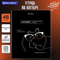 Тетрадь предметная МЕМЫ 48 л., TWIN-лак, АЛГЕБРА, клетка, подсказ, BRAUBERG, 405096 Тетрадь предметная МЕМЫ 48 л., TWIN-лак, АЛГЕБРА, клетка, подсказ, BRAUBERG, 405096 - фото 5