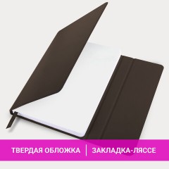 Ежедневник датированный 2026, А5, 138x213 мм, BRAUBERG "Towny", под кожу, клапан, коричневый, 117041 - фото 14