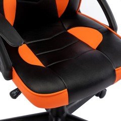 Кресло компьютерное BRABIX "Shark GM-203", экокожа, черное/оранжевое, 532513 Кресло компьютерное BRABIX "Shark GM-203", экокожа, черное/оранжевое, 532513 - фото 7