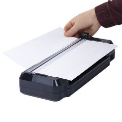 Ламинатор 3 в 1 BRAUBERG CHF-02, А4, 60-150 мкм, 30 см/мин, со встроенным резаком и обрезчиком углов, В ПОДАРОК набор пленок 40 шт., 532862 - фото 8