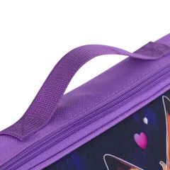 Папка на молнии с ручками BRAUBERG KIDS А4, 1 отделение, регулируемый плечевой ремень, 60 мм, "Fairy fox", 273317 - фото 5