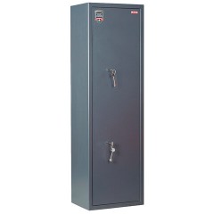Сейф оружейный AIKO "Филин 33", 1400х430х300 мм, 71 кг, на 3 ствола, 2 ключевых замка Сейф оружейный AIKO "Филин 33", 1400х430х300 мм, 71 кг, на 3 ствола, 2 ключевых замка - фото 2