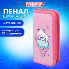Пенал ПИФАГОР, 1 отделение, ламинированный картон, 19х9 см, "Bear attack", 272244 Пенал ПИФАГОР, 1 отделение, ламинированный картон, 19х9 см, "Bear attack", 272244 - фото 8