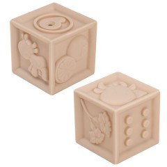 Тактильные кубики пастельные сенсорные ЭКО 12 штук, BAMBOX BABY (БАМБОКС БЭБИ), 665901 - фото 9