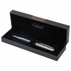 Ручка подарочная шариковая GALANT "Epsilon", корпус серебро, детали розовое золото, узел 0,7 мм, линия письма 0,5 мм, синяя, 144171 Ручка подарочная шариковая GALANT "Epsilon", корпус серебро, детали розовое золото, узел 0,7 мм, линия письма 0,5 мм, синяя, 144171 - фото 9