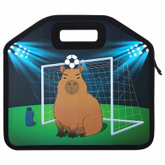 Папка-сумка ЮНЛАНДИЯ, 1 отделение, фетровые ручки, 34х30х11 см, Capyball, 272207 Папка-сумка ЮНЛАНДИЯ, 1 отделение, фетровые ручки, 34х30х11 см, Capyball, 272207 - фото 3