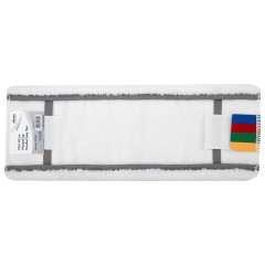 Насадка МОП плоская 40 см, VILEDA PROFESSIONAL "МикроПур Комби", уши (ТИП УВ) микрофибра, белый, 167297 - фото 3