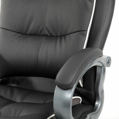 Кресло офисное BRABIX PREMIUM "Strong HD-009", НАГРУЗКА до 200 кг, экокожа черная, ткань серая, 531945 Кресло офисное BRABIX PREMIUM "Strong HD-009", НАГРУЗКА до 200 кг, экокожа черная, ткань серая, 531945 - фото 8