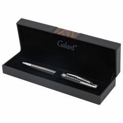 Ручка подарочная шариковая GALANT "Gotter", корпус оружейный металл, детали серебро, узел 0,7 мм, линия письма 0,5 мм, синяя, 144176 Ручка подарочная шариковая GALANT "Gotter", корпус оружейный металл, детали серебро, узел 0,7 мм, линия письма 0,5 мм, синяя, 144176 - фото 9