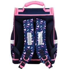 Ранец ЮНЛАНДИЯ WISE, 1 отделение, 3 кармана, устойчивое дно, "Donut worry", 37x29х15 см, 272073 Ранец ЮНЛАНДИЯ WISE, 1 отделение, 3 кармана, устойчивое дно, "Donut worry", 37x29х15 см, 272073 - фото 4