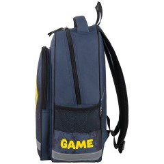 Рюкзак ПИФАГОР SCHOOL, 1 отделение, 3 кармана, "Game zone", 38x28х14 см, 271407 Рюкзак ПИФАГОР SCHOOL, 1 отделение, 3 кармана, "Game zone", 38x28х14 см, 271407 - фото 3