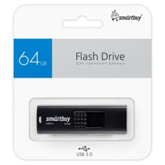 Флеш-диск 64 GB SMARTBUY Fashion USB 3.0, черный, SB064GB3FSK Флеш-диск 64 GB SMARTBUY Fashion USB 3.0, черный, SB064GB3FSK - фото 7