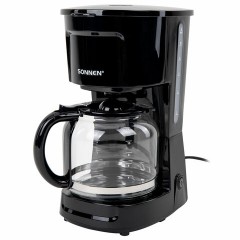 Кофеварка капельная SONNEN CM1095, 900 Вт, объем 1,8 л, подогрев кофе, противокапельная система, черная, 456334 Кофеварка капельная SONNEN CM1095, 900 Вт, объем 1,8 л, подогрев кофе, противокапельная система, черная, 456334 - фото 14