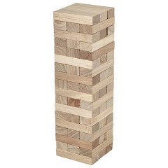 Игра настольная "БАШНЯ", 54 деревянных блока, BRAUBERG HOBBY, 665492 Игра настольная "БАШНЯ", 54 деревянных блока, BRAUBERG HOBBY, 665492 - фото 3