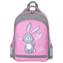Рюкзак ПИФАГОР SCHOOL, 1 отделение, 3 кармана, "Adorable bunny", 38x28х14 см, 270654 Рюкзак ПИФАГОР SCHOOL, 1 отделение, 3 кармана, "Adorable bunny", 38x28х14 см, 270654 - фото 2