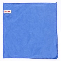 Салфетка из МИКРОФИБРЫ для стекла и оптики 30х30 см, синяя, 250 г/м2, LAIMA, 601256 - фото 4