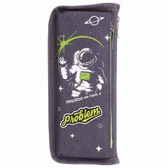 Пенал мягкий ЮНЛАНДИЯ, 2 отделения, полиэстер, "Cosmonaut", серый, 21х6х9 см, 270275 Пенал мягкий ЮНЛАНДИЯ, 2 отделения, полиэстер, "Cosmonaut", серый, 21х6х9 см, 270275 - фото 5
